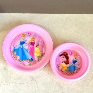 Zak Designs Vintage Disney Princes plate and bowl set